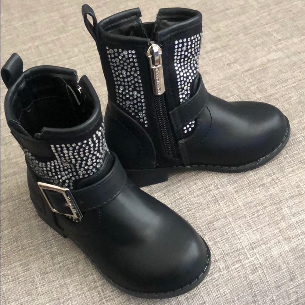 Black toddler cowgirl boots